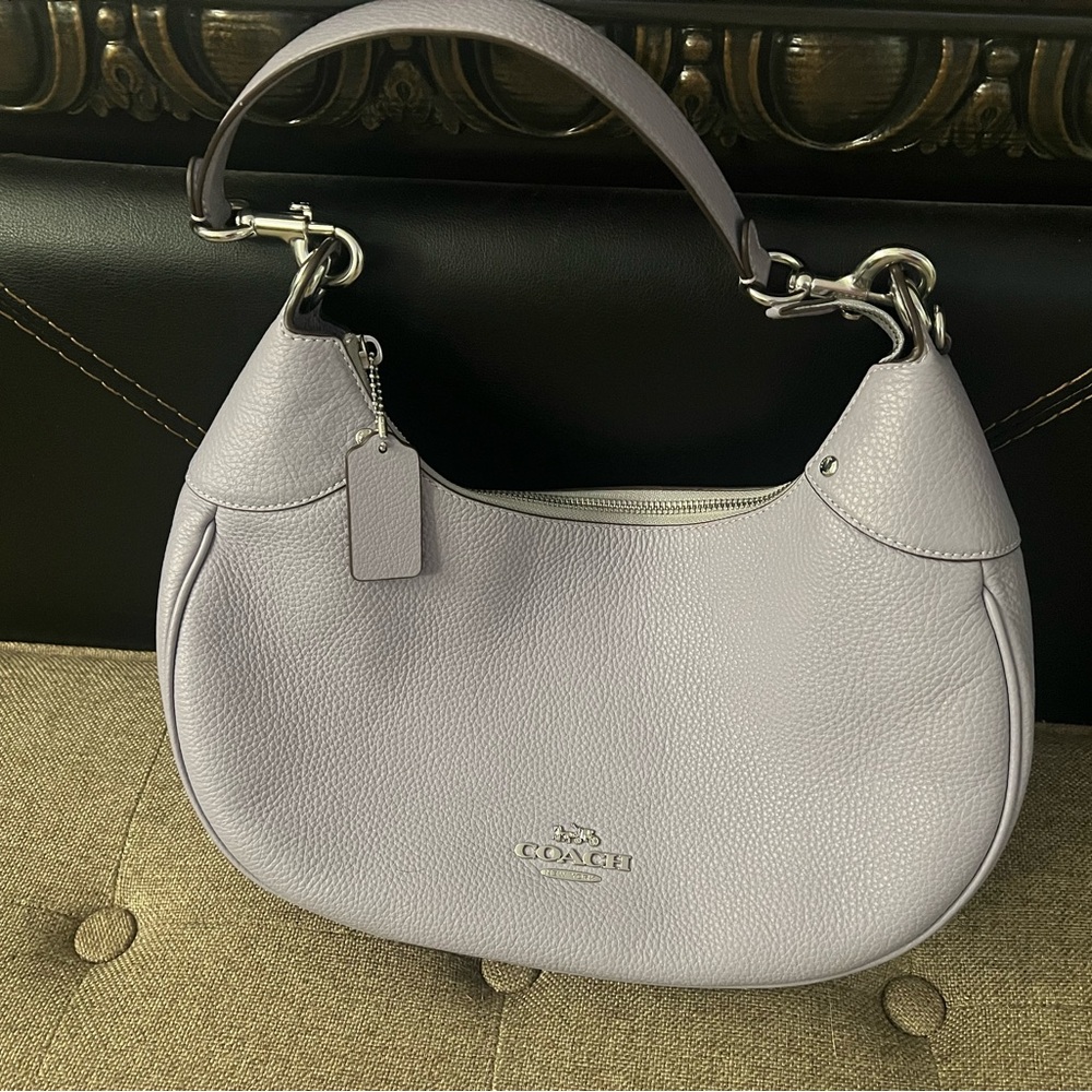 Coach Mara hobo light purple shoulder purse